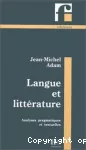 LANGUE ET LITTERATURE