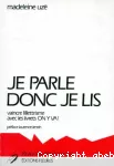 JE PARLE DONC LE LIS vaincre l'illéttrisme avec les livrets ON Y VA!