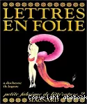 LETTRES EN FOLIE dictionnaire de jeux avec les mots