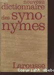 NOUVEAU DICTIONNAIRE DES SYNOMYMES