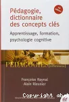 Pédagogie, dictionnaire des concepts clés