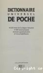 DICTIONNAIRE UNIVERSEL DE POCHE