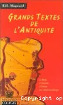 Grands textes de l'antiquité